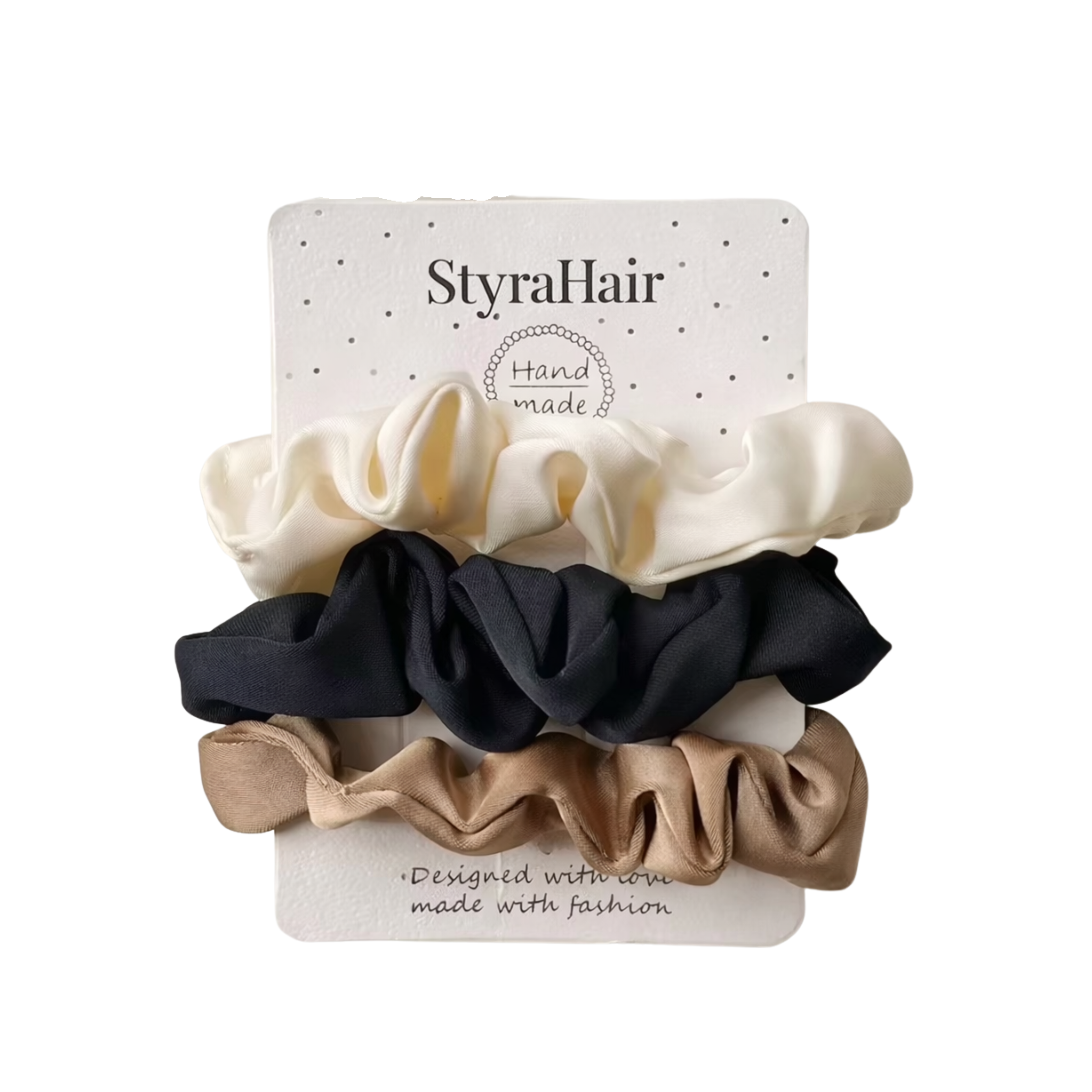 Silk Scrunchie Set (3 Pack)